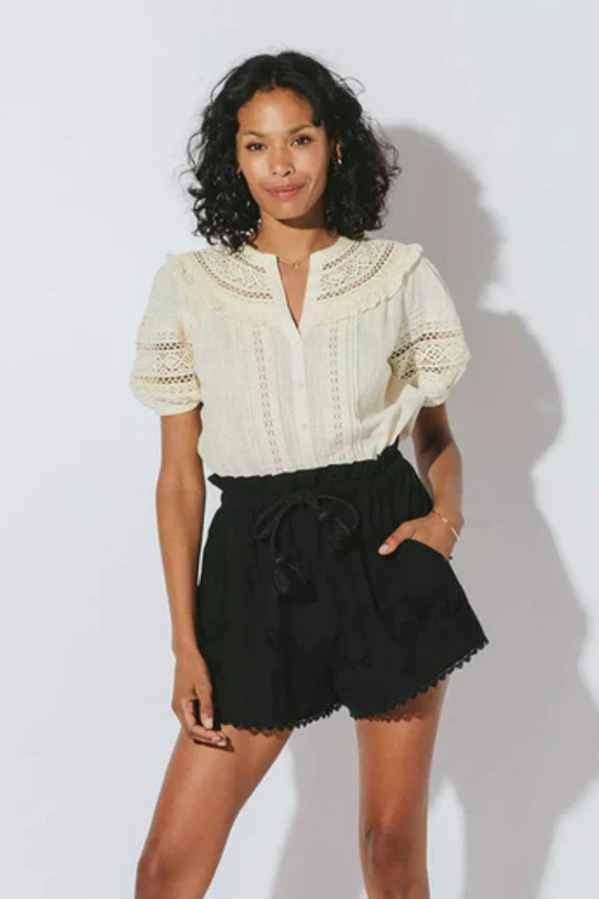 Mabel Blouse Cream