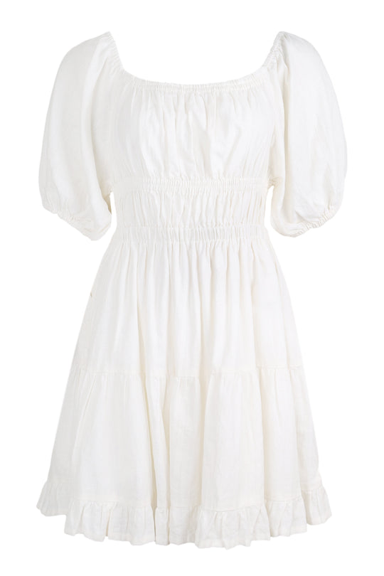 Olive Mini Dress Ivory