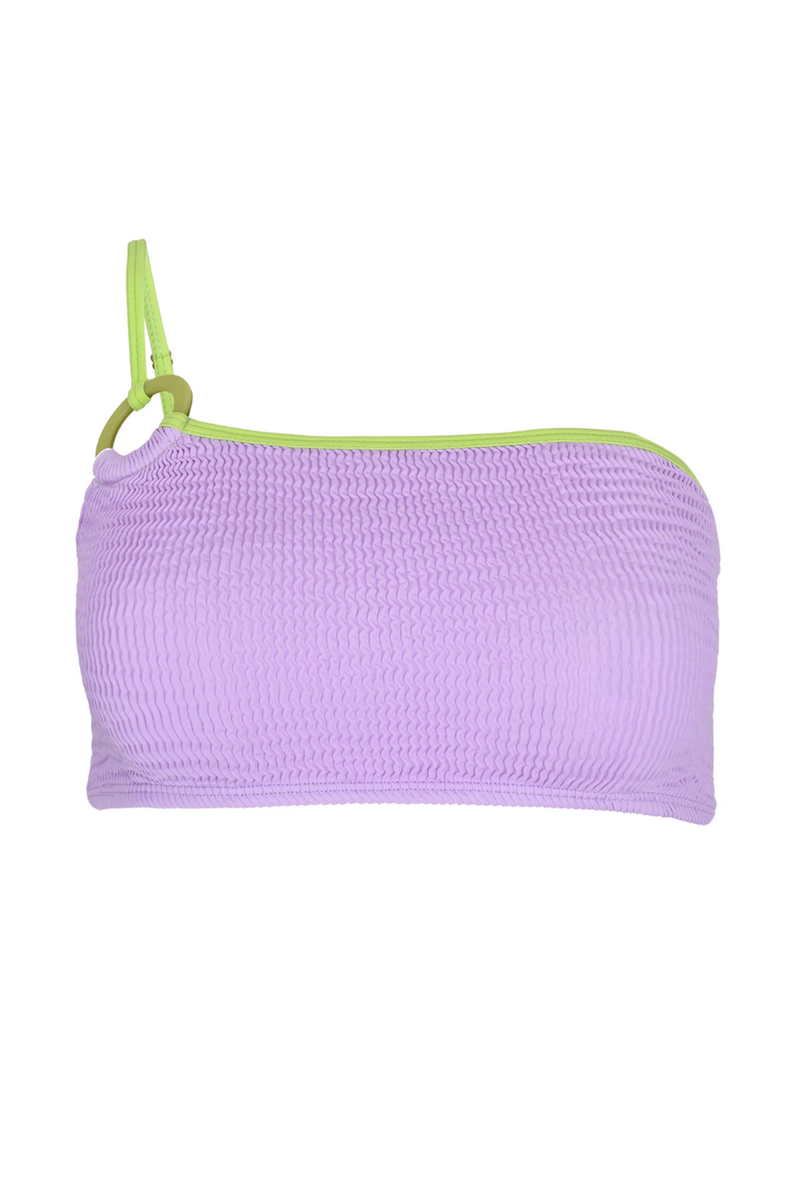 Cairns Kini Top Lilac/Chartreuse