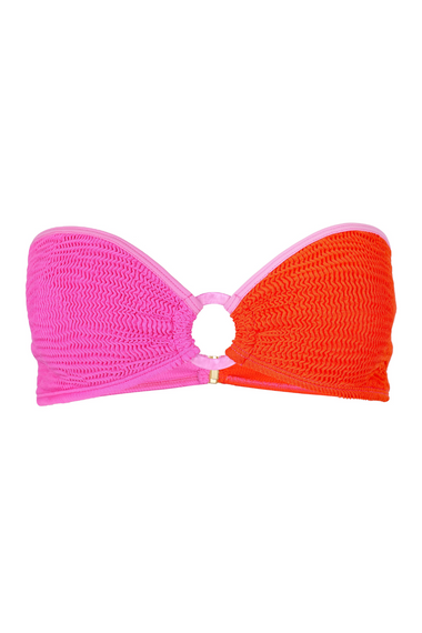 Cronulla Kini Top Tangerine/ Pink