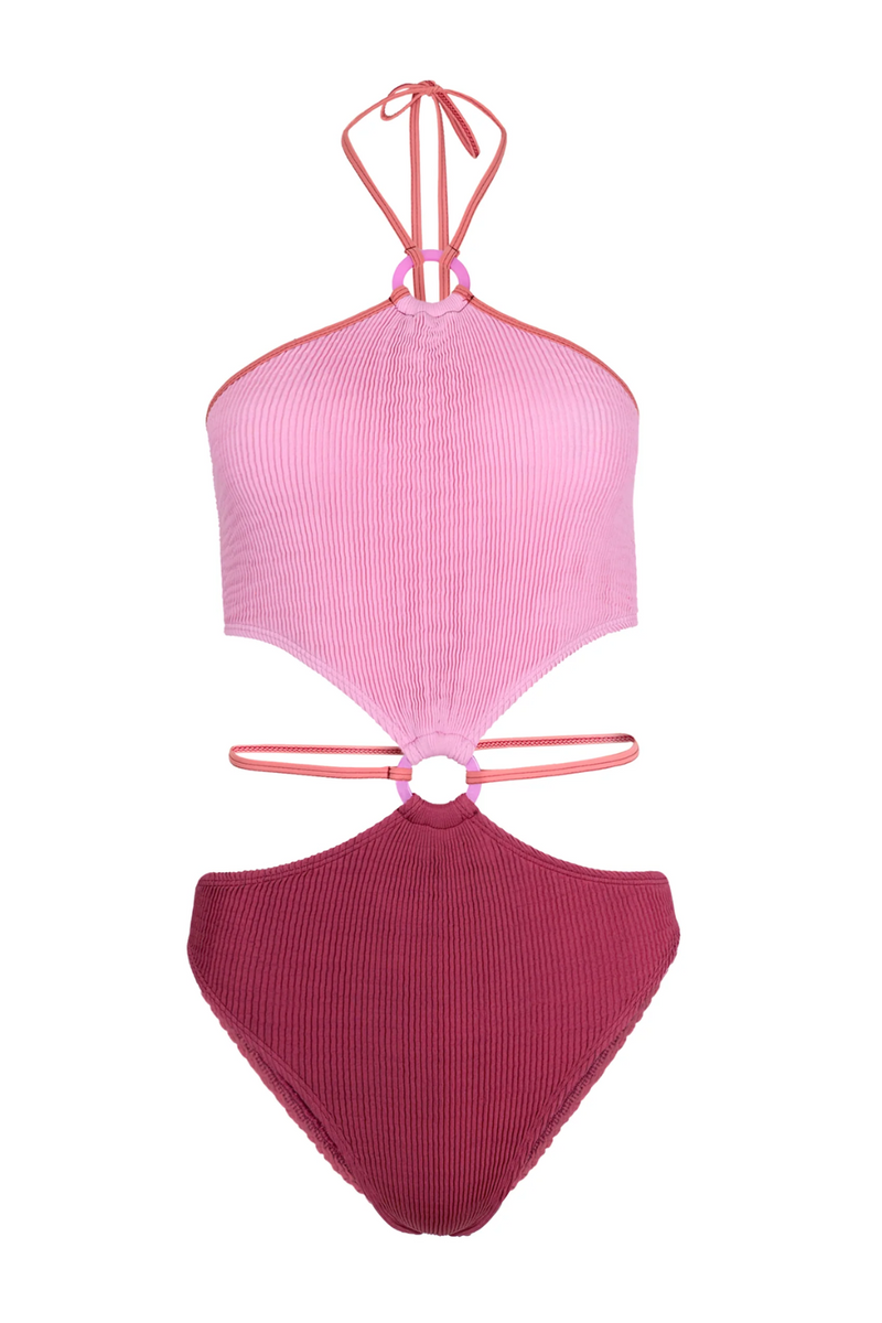 Culburra Maillot Blossom/Rhubarb