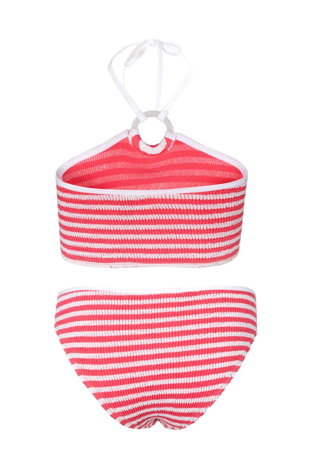 Load image into Gallery viewer, Kalbarri Top &amp;amp; Orpheus Bikini Bottom Coral Stripe
