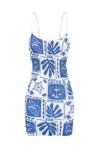 Ariel Mini Dress Tropics - ONE SIZE - Dress