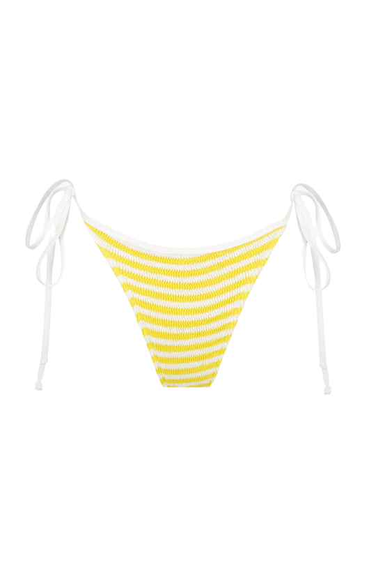 Load image into Gallery viewer, Tini Brief Sunshine Stripe - Bikini Bottom

