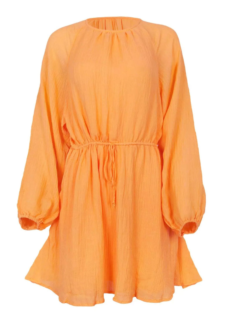 Constance Mini Dress Saffron
