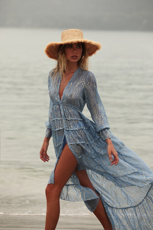 Load image into Gallery viewer, Cover Up Helena Azul Serenity - Cover Up
