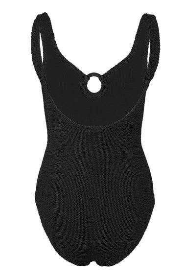 Coverage Celine Swim with Fabric Covered Hoop Black