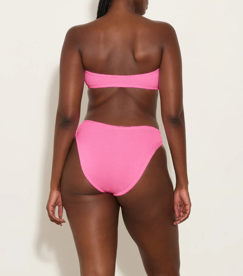 Load image into Gallery viewer, Coverage Jean Bikini Bubblegum - ONE SIZE - Bikini
