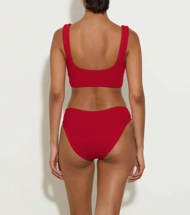Coverage Juno Bikini Red
