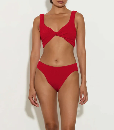 Coverage Juno Bikini Red