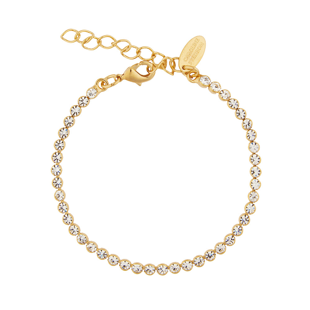 Siri Tennis Bracelet XS Small Crystal