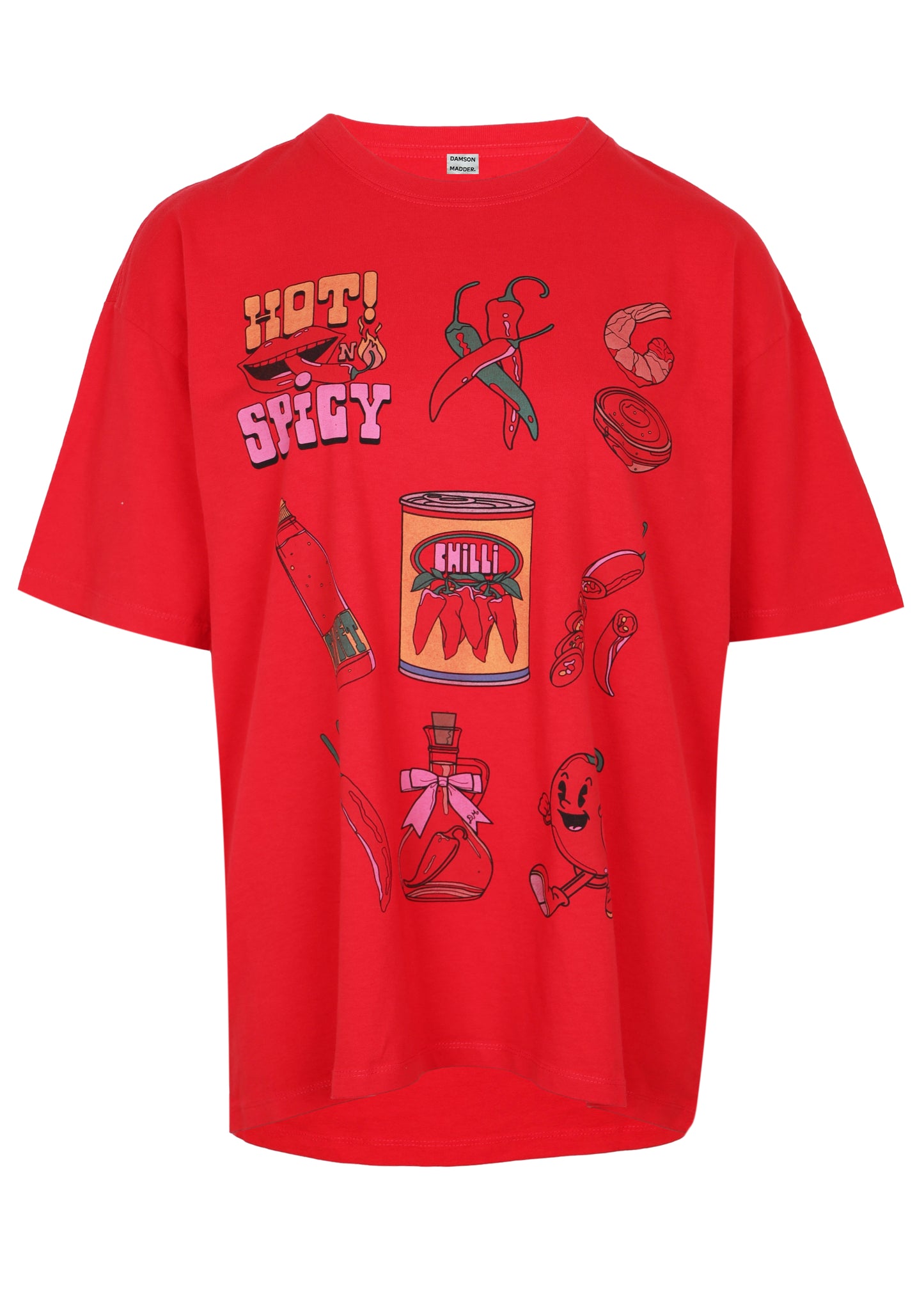 Load image into Gallery viewer, Chilli Boyfriend Tee Red
