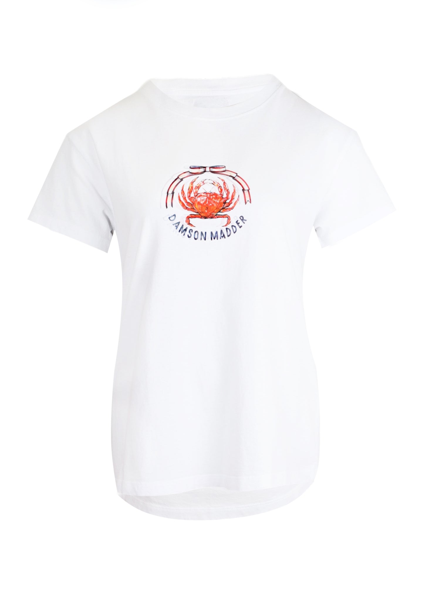 Load image into Gallery viewer, Crabby Bow Shrunken Tee
