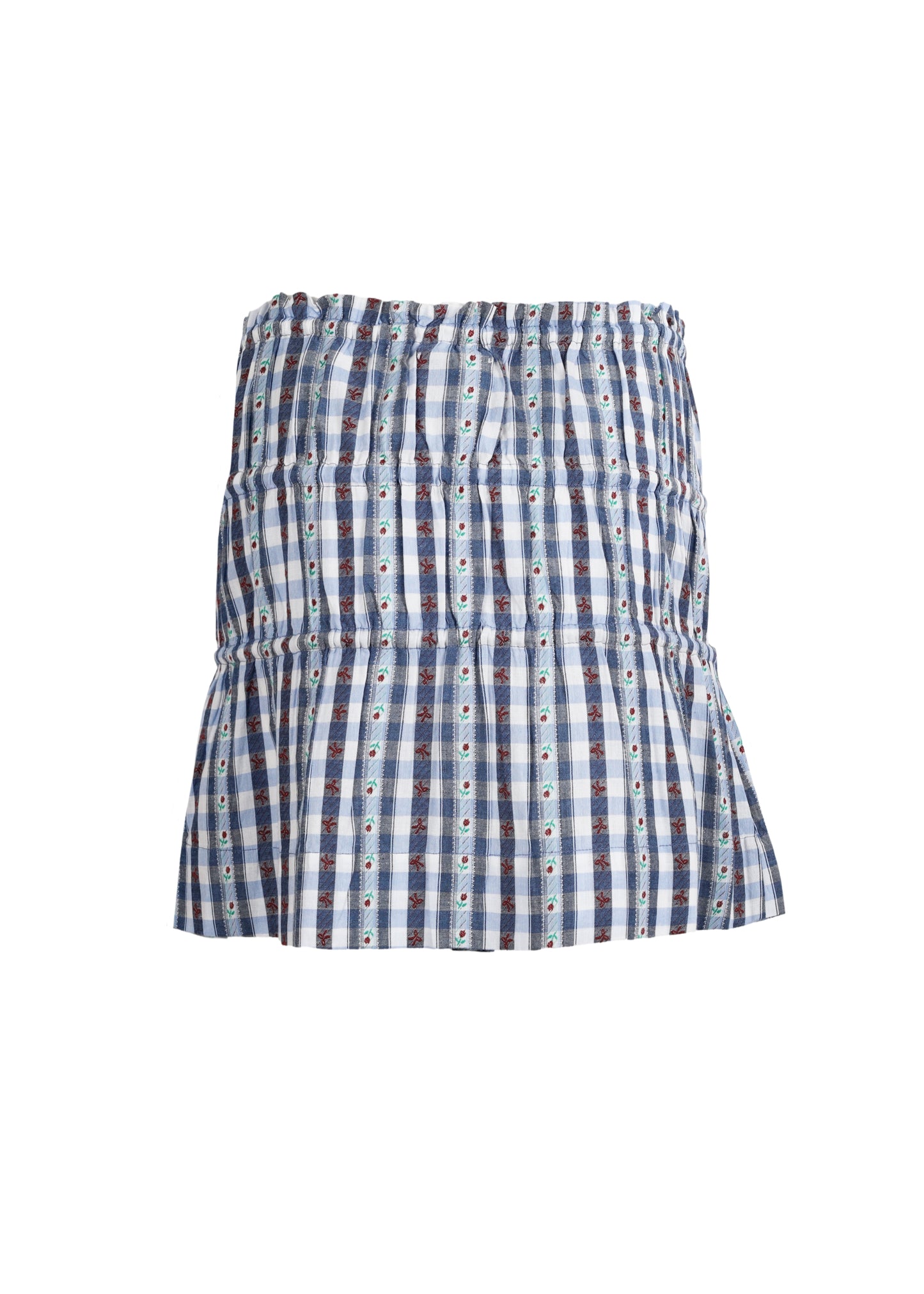 Load image into Gallery viewer, Este Mini Skirt Margot Gingham

