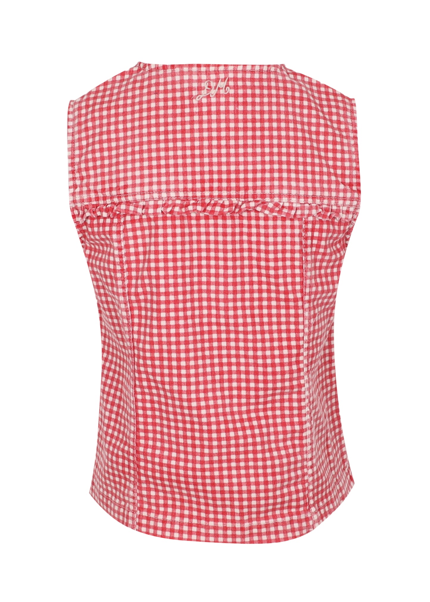 Load image into Gallery viewer, Mari Top Red Gingham
