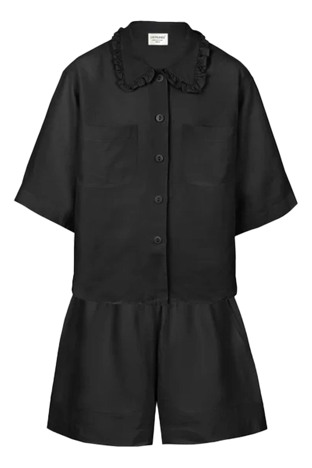 Load image into Gallery viewer, Kids Short Set Black
