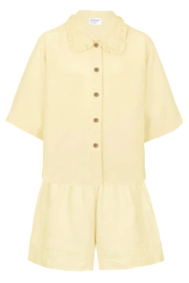 Kids Shorts Set Yellow