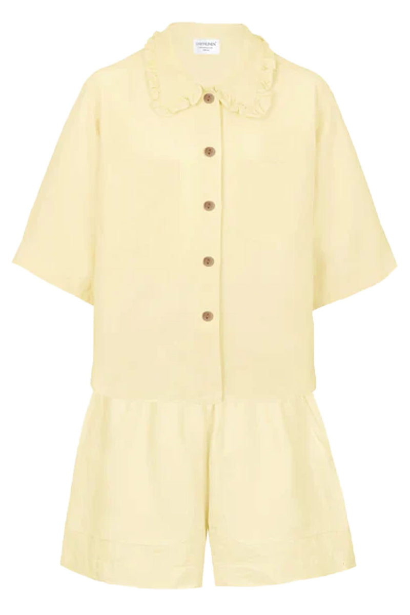 Kids Shorts Set Yellow