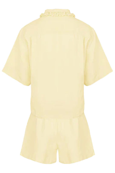 Kids Shorts Set Yellow
