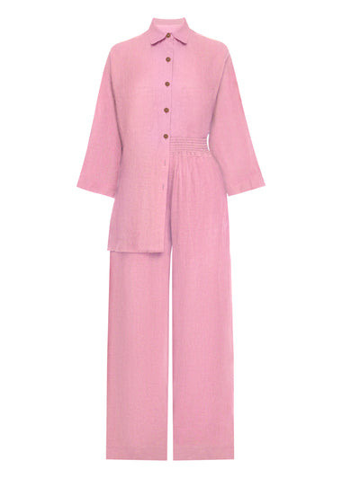 Top and Pant Set Smoke Orchid