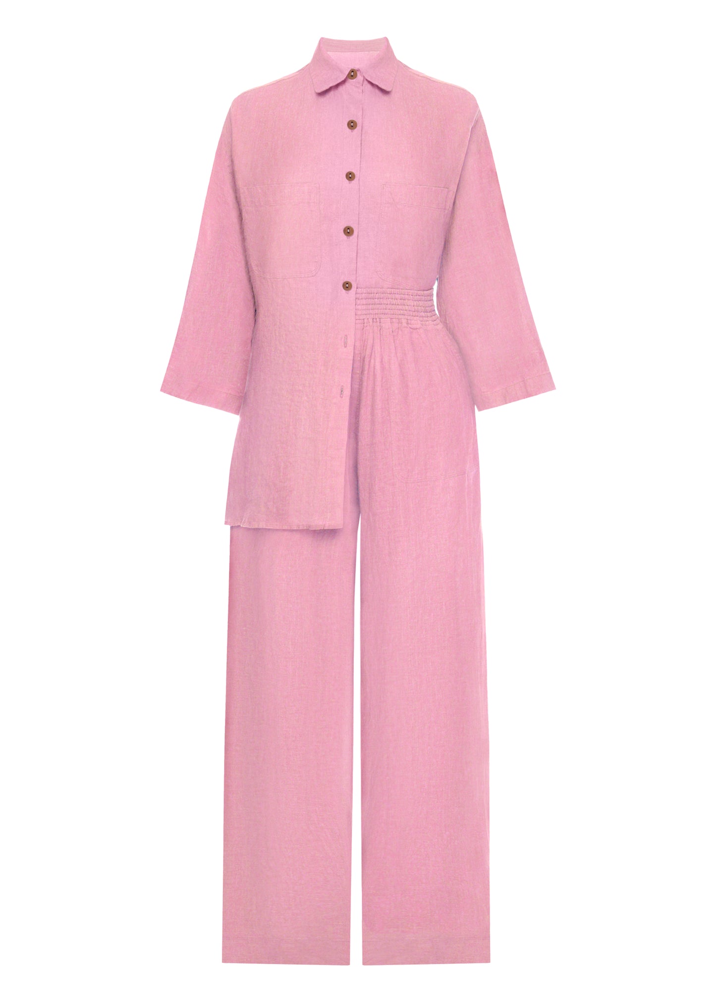 Load image into Gallery viewer, Top and Pant Set Smoke Orchid
