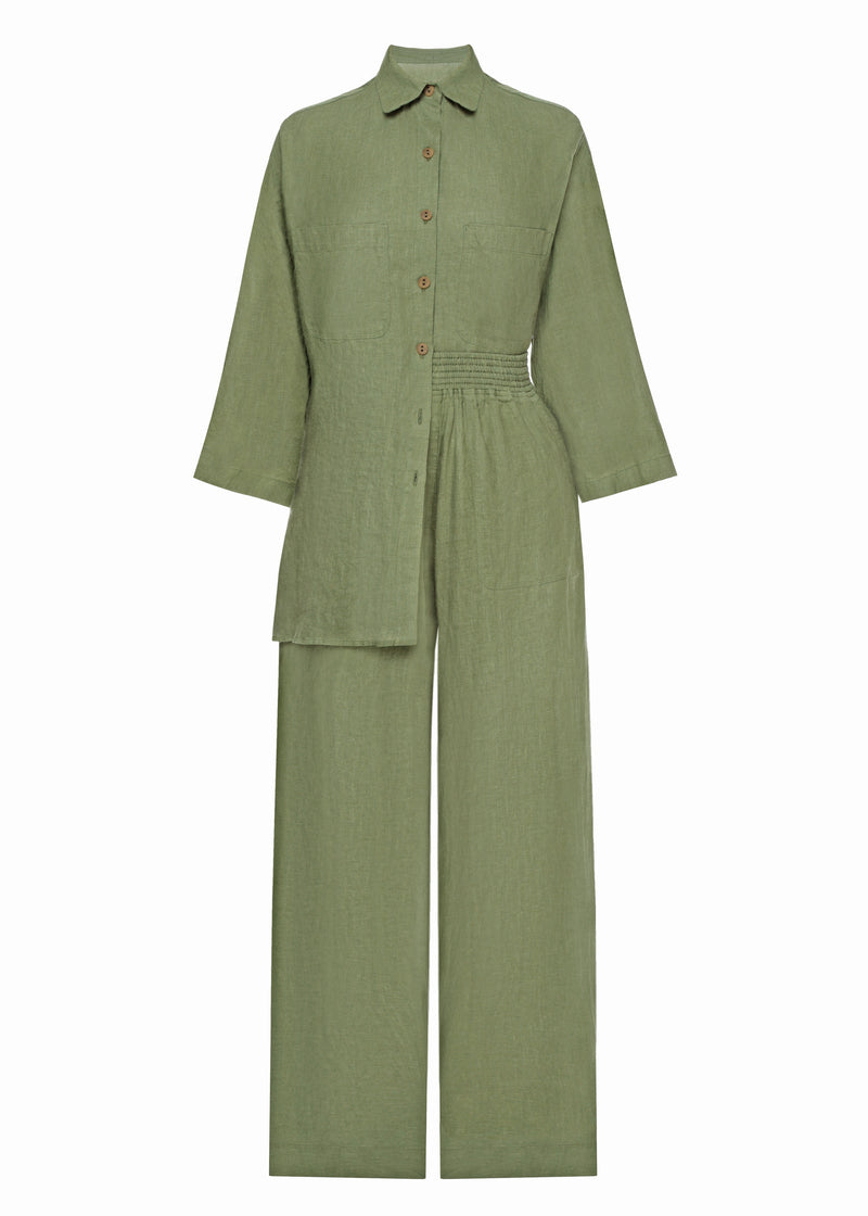 Top And Pants Set Forest