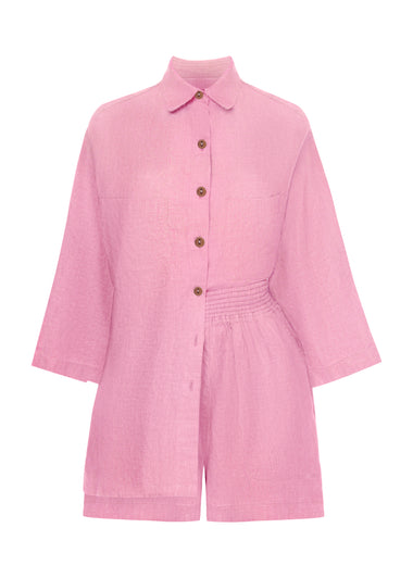 Top and Short Set Smoke Orchid