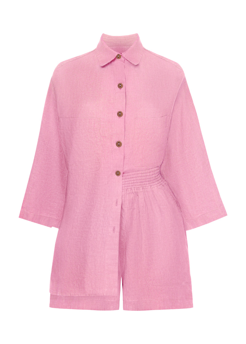 Top and Short Set Smoke Orchid