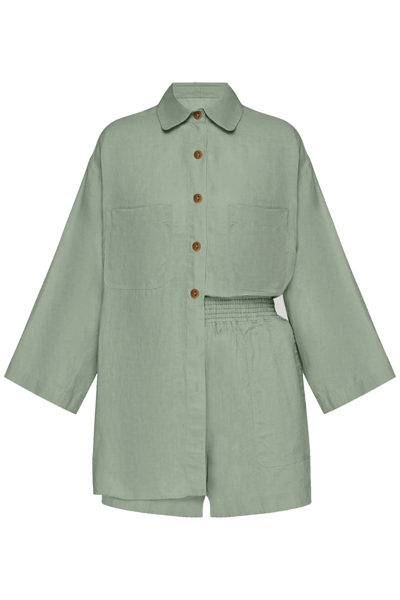 Top And Short Set Algue