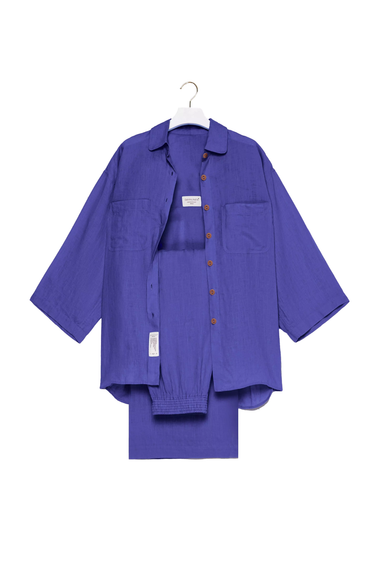 Top And Pants Set Blue Iris - Set