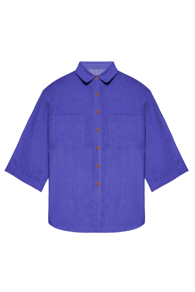 Top And Pants Set Blue Iris - Set