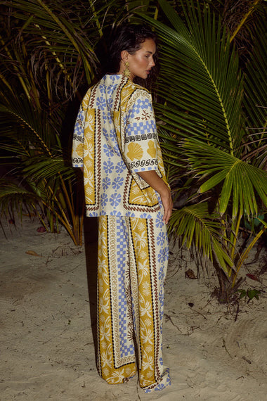 Daze Shirt Vory Print