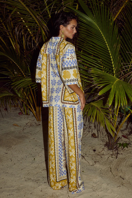 Daze Shirt Vory Print