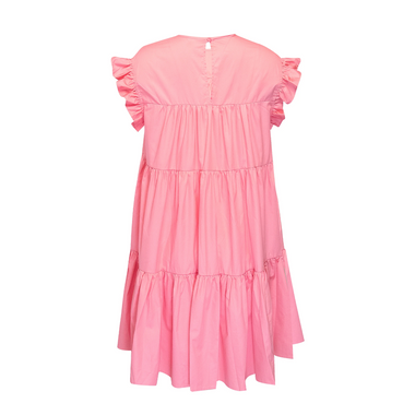 Antwerp Short Dress With Ruffles Pink - Dress