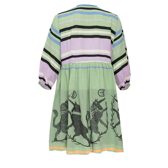 Load image into Gallery viewer, Miami Short Dress Green - Dress
