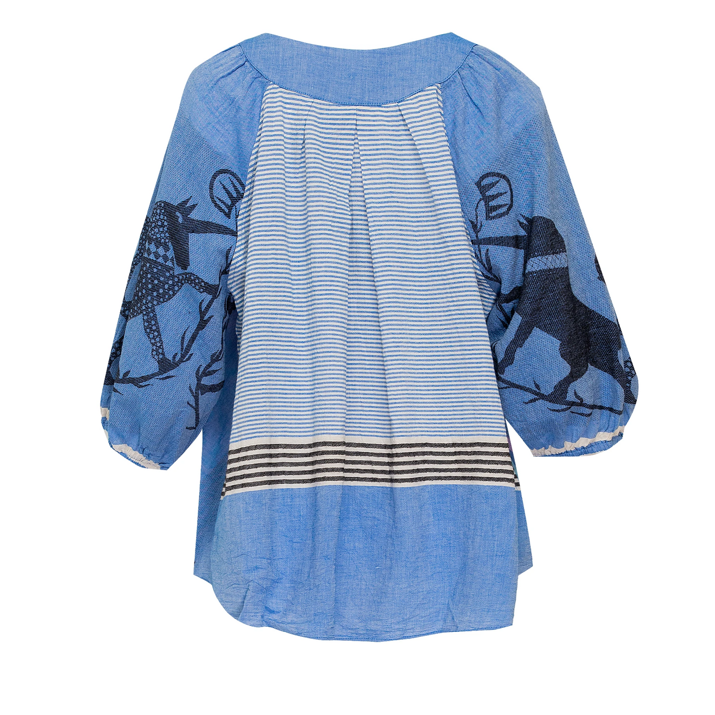 Load image into Gallery viewer, Morocco Blouse Zakar Blue - Top
