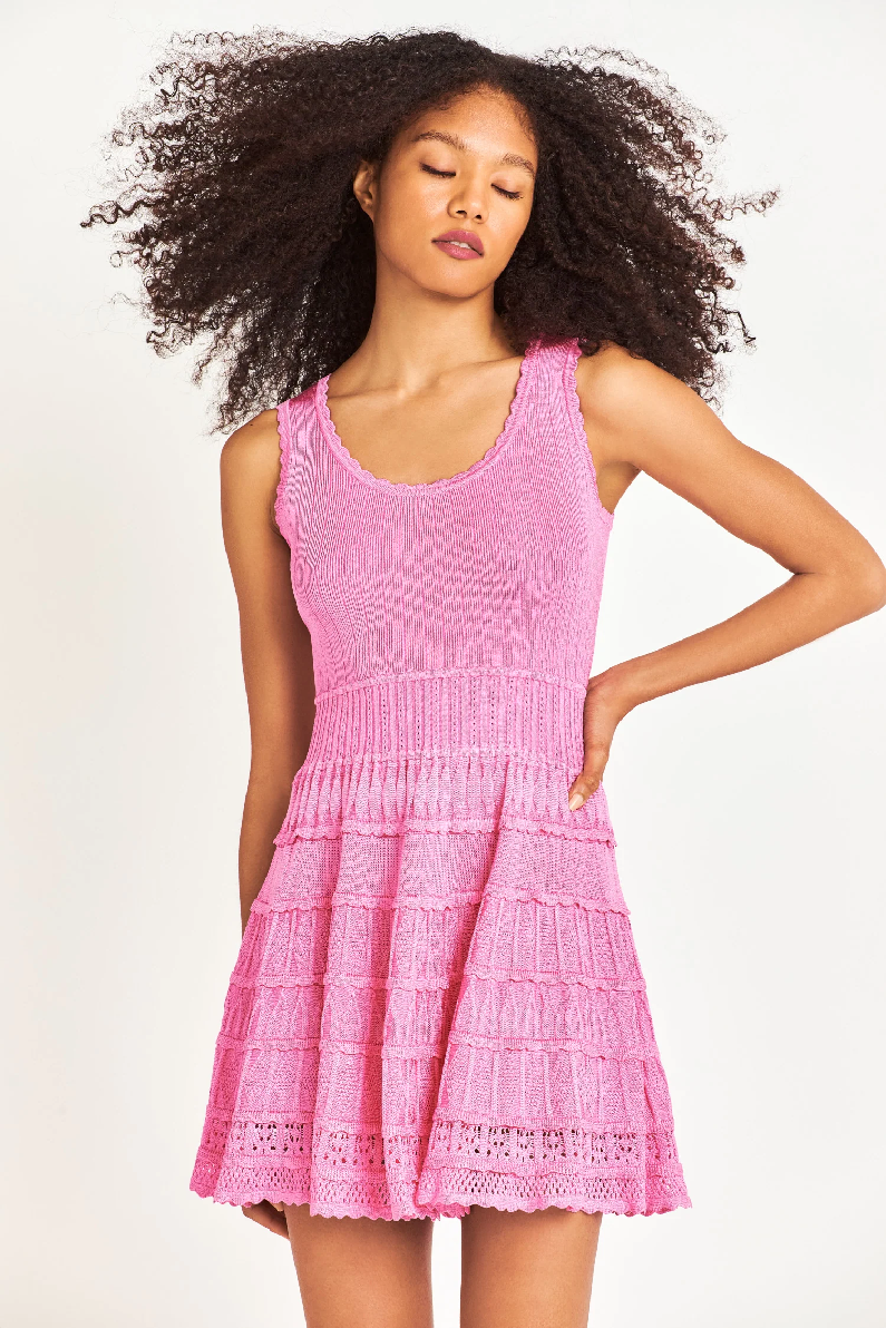 Diandra Dress Pink Moscato