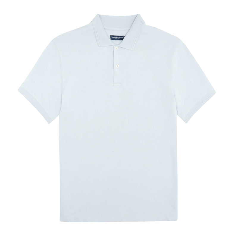 Dias Button Pique Polo Halogen/Grey