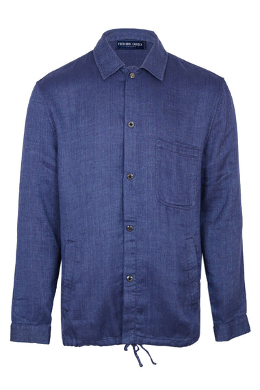 Diego Coach Jacket Navy Blue