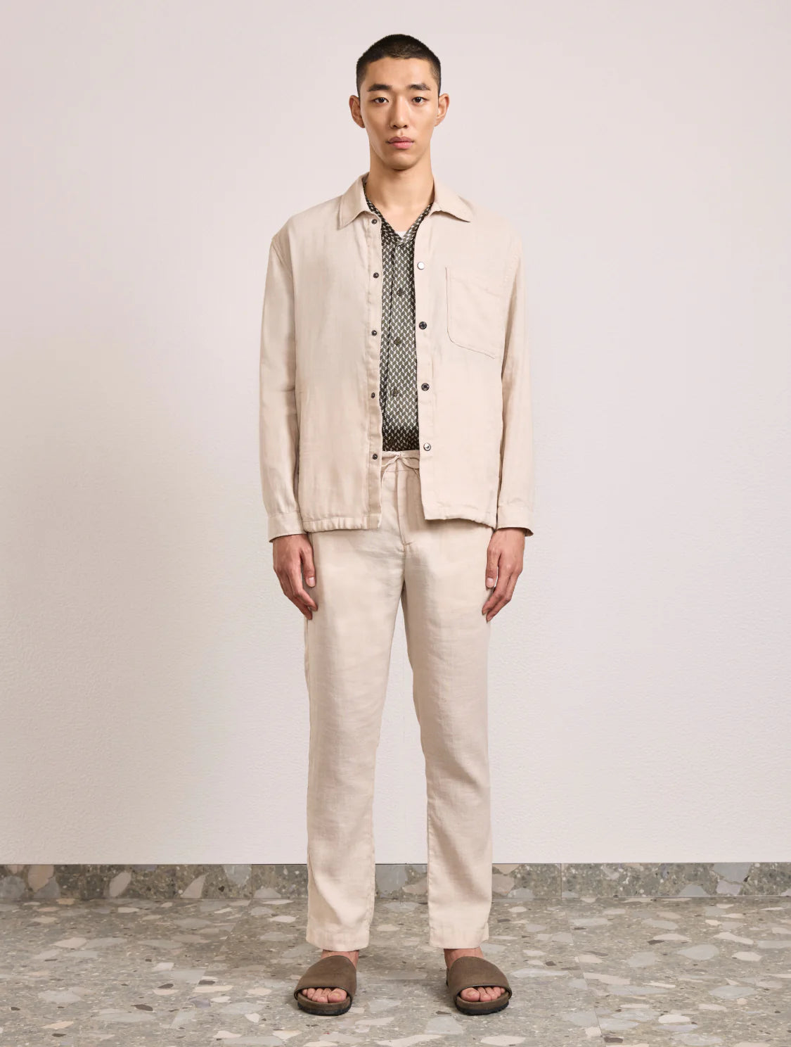 Load image into Gallery viewer, Diego Coach Jacket Sand
