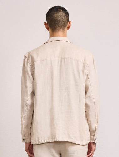 Diego Coach Jacket Sand