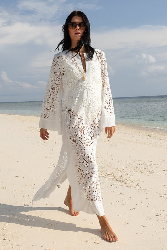 Load image into Gallery viewer, Dress Amara White - Dress
