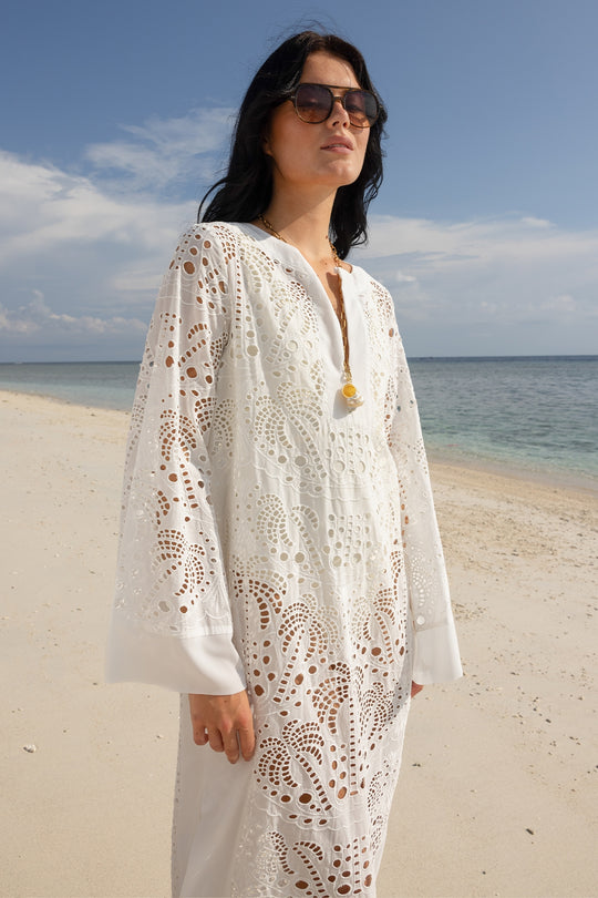 Load image into Gallery viewer, Dress Amara White - Dress
