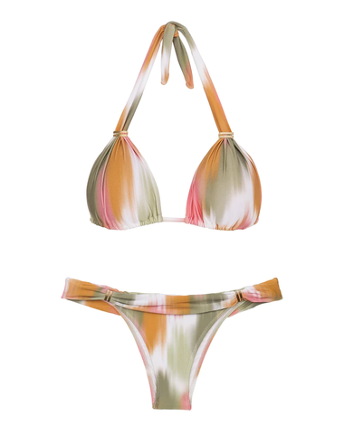 Duala Bia Tube Bottom Full Multi - Bikini Bottom