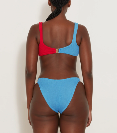 Duo Chelsea Bikini Sky Blue/Red - ONE SIZE - Bikini