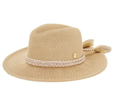 Collapsible Fedora Hat Gold