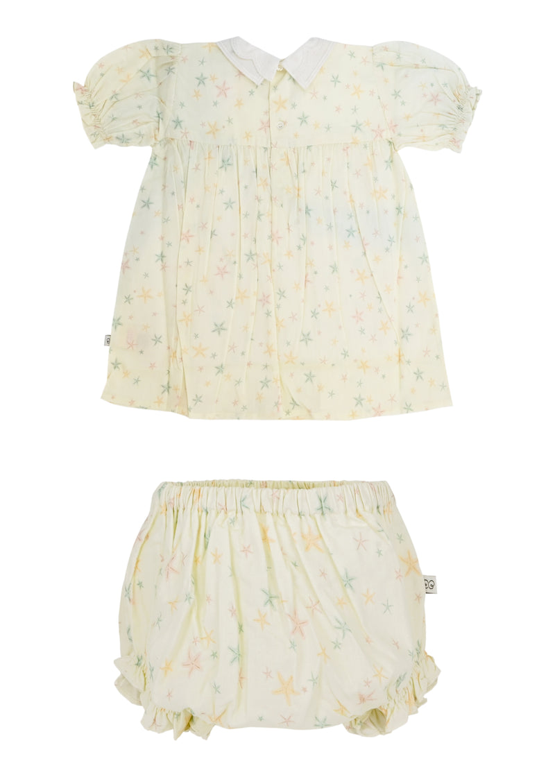 Sukie Baby Dress and Bloomer Star Fish