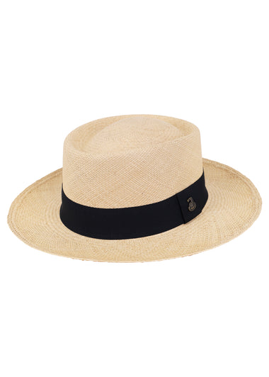 Dumont Hat Beige with Black Band
