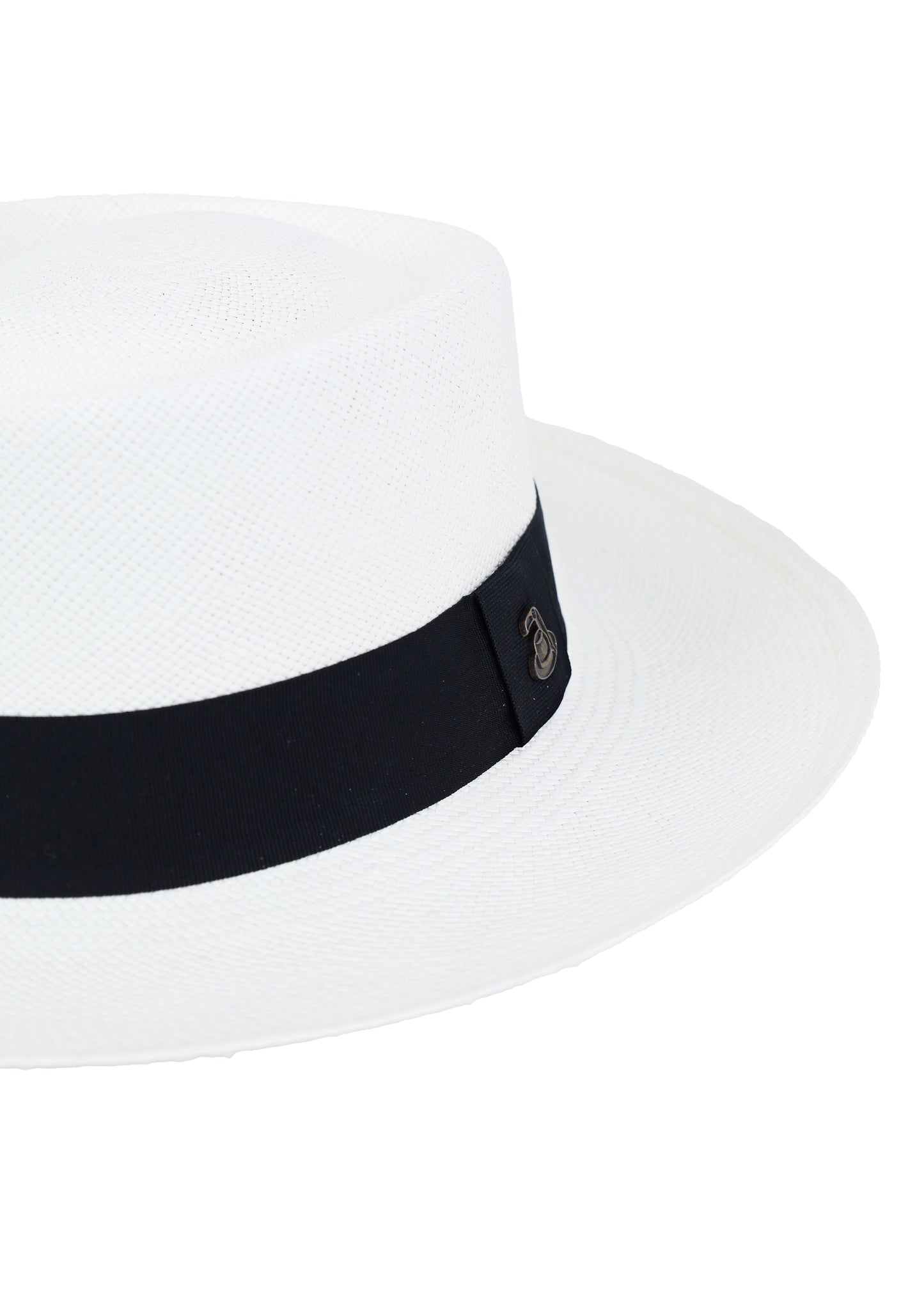 Load image into Gallery viewer, Dumont Hat White with Black Band
