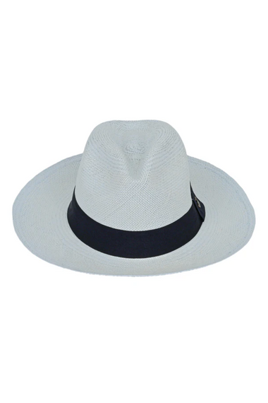 Panama Hat Classic Light Blue / Black